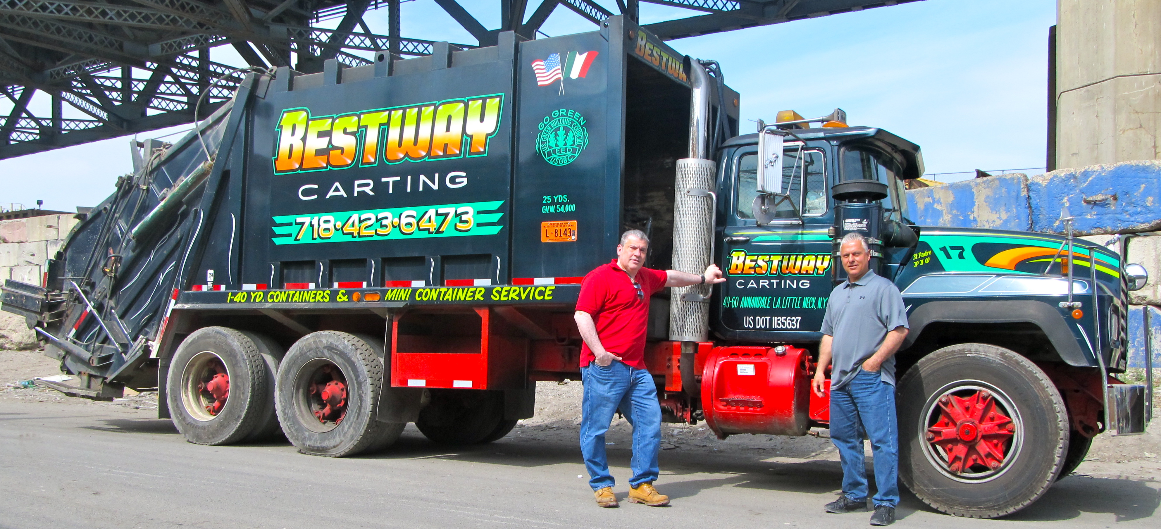 Our Truck Fleet Bestway Carting Inc.